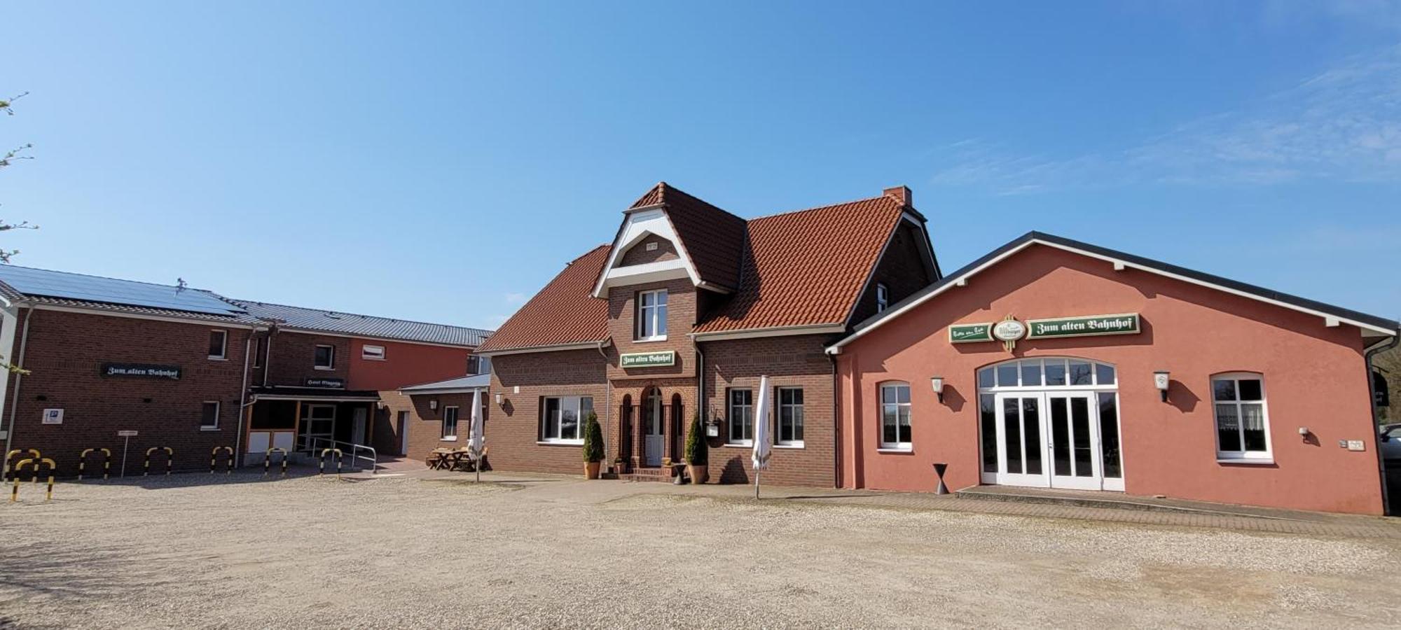 Zum Alten Bahnhof Blunk Exteriör bild