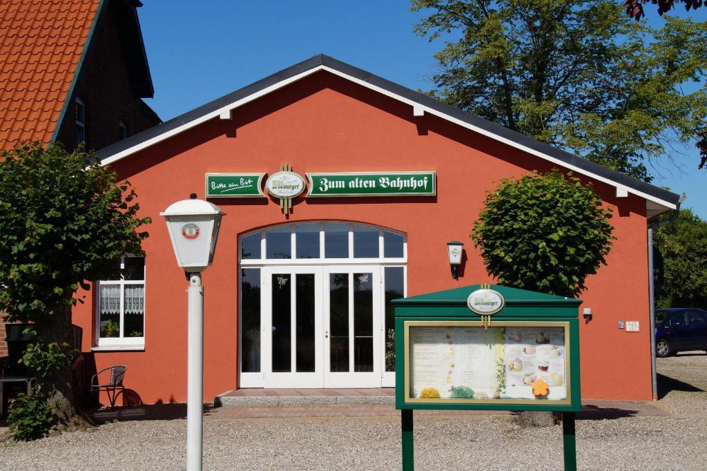 Zum Alten Bahnhof Blunk Exteriör bild